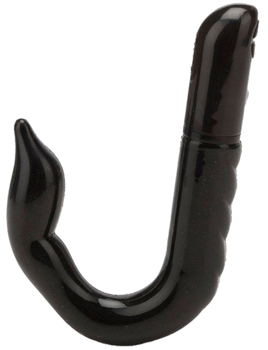 картинка Вибромассажёр простаты Scorpions Tail, чёрный от магазина ErosMania