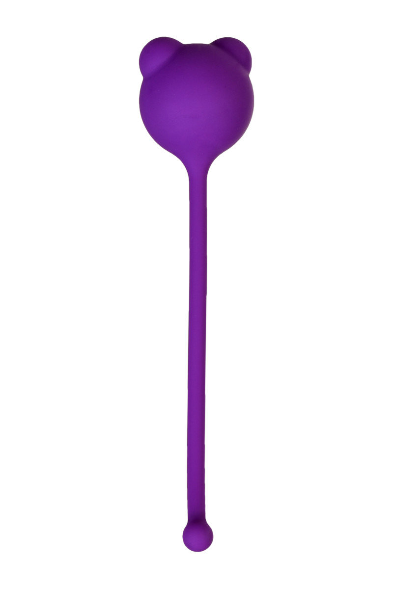 картинка Вагинальный шарик A-Toys by TOYFA Tigo, силикон, фиолетовый, 12,4 см, Ø 2,7 см от магазина ErosMania