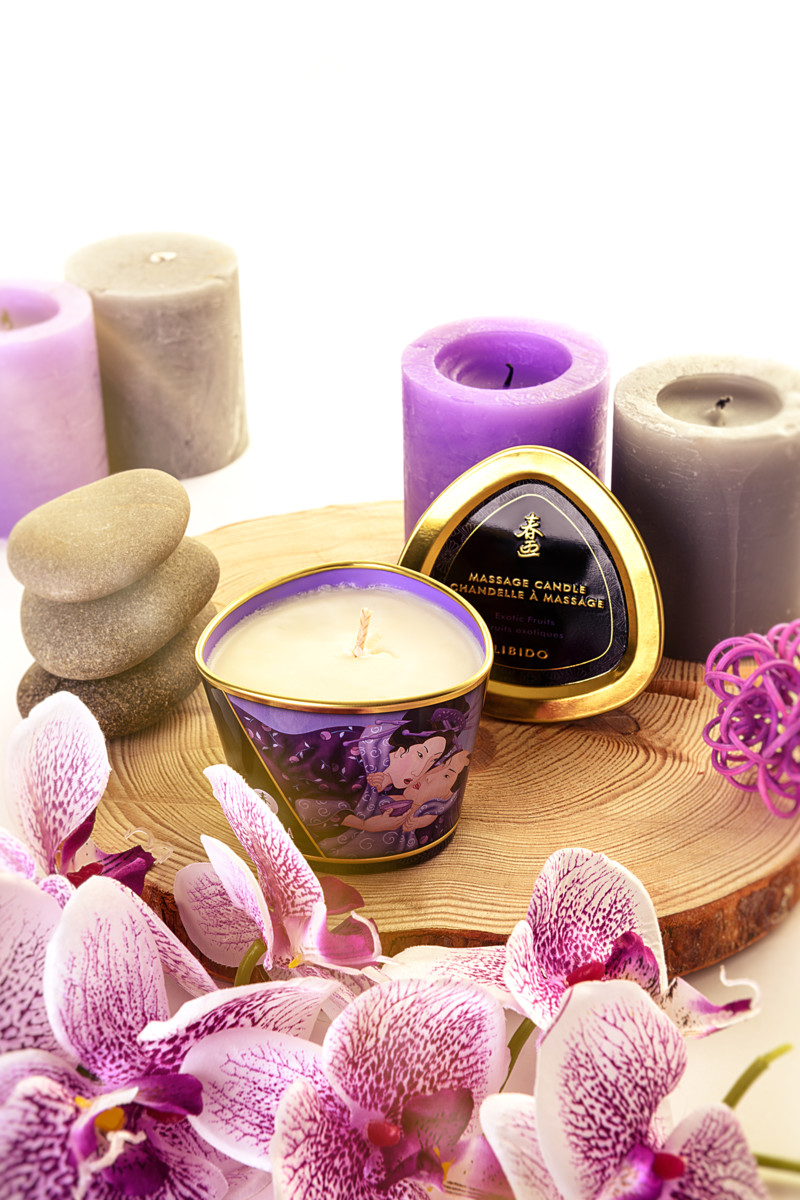 картинка Массажное аромамасло Shunga Libido, экзотические фрукты, 170 мл от магазина ErosMania