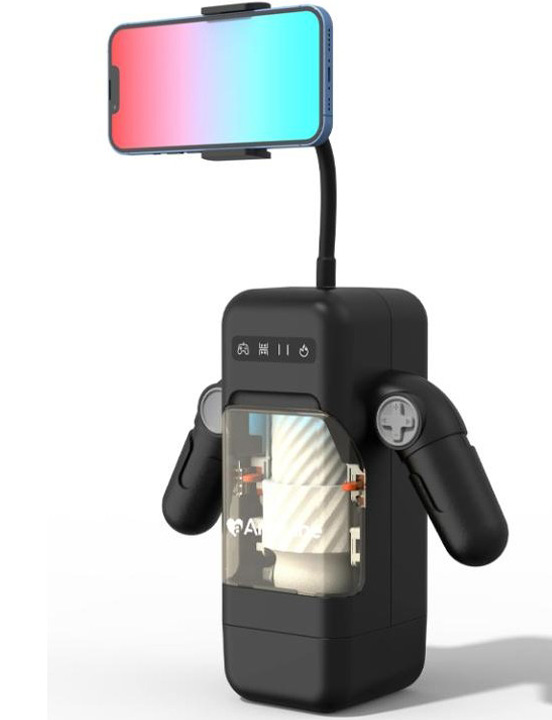 картинка Инновационный робот-мастурбатор Game Cup, чёрный от магазина ErosMania