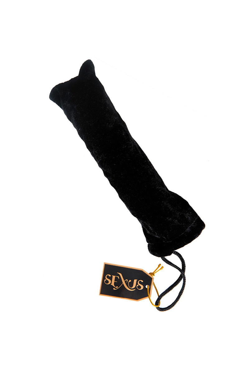 картинка Двусторонний фаллоимитатор Sexus Glass, стекло, розовый, 17 см от магазина ErosMania