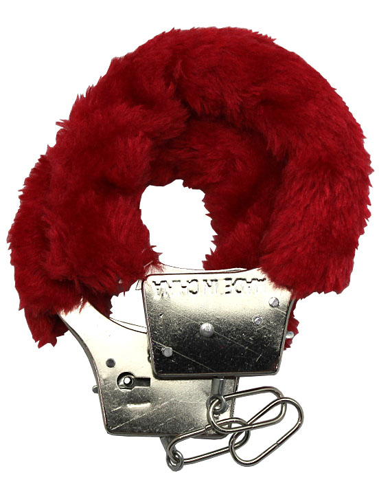 картинка Наручники с мехом, красные от магазина ErosMania