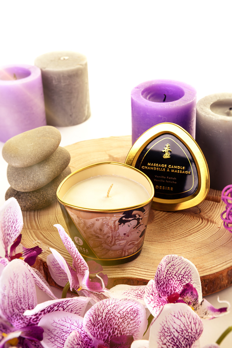 картинка Массажное аромамасло Shunga Desire, ваниль, 170 мл от магазина ErosMania