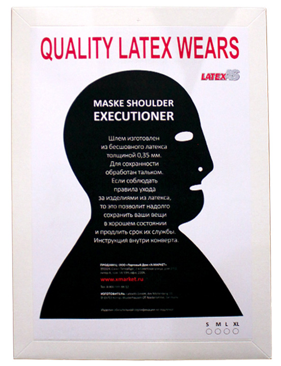 картинка Шлем Executioner, чёрный, L от магазина ErosMania