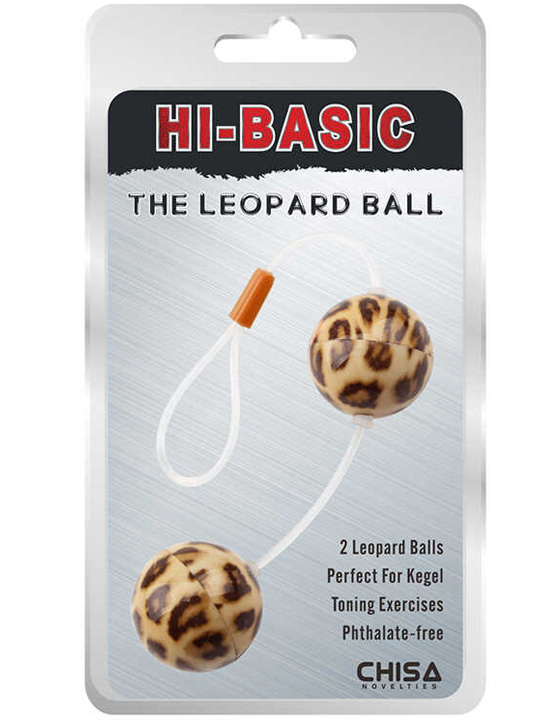 картинка Вагинальные шарики Leopard Ball со смещённым центром тяжести от магазина ErosMania