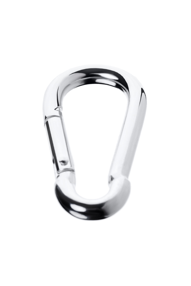 картинка Карабин TOYFA Metal, металл, серебряный, 8 см от магазина ErosMania