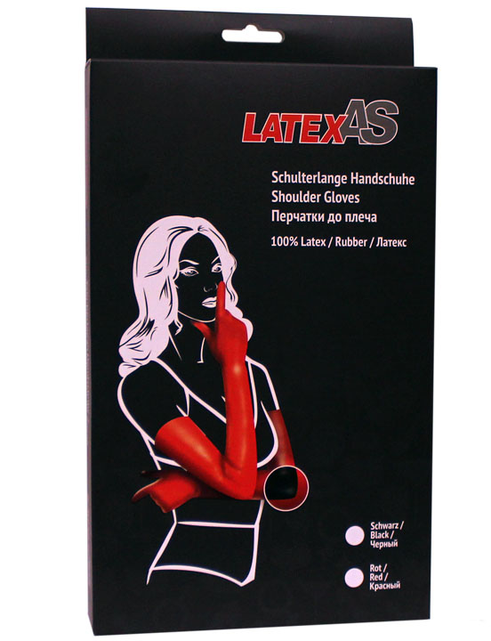 картинка Перчатки латексные, чёрные, размер L от магазина ErosMania