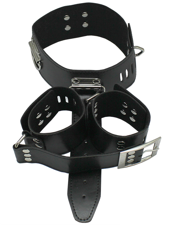 картинка Фиксатор, шея-руки, чёрный от магазина ErosMania