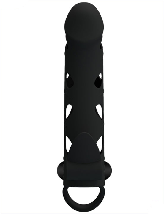 картинка Насадка с вибрацией и дополнительной стимуляцией, 152 мм от магазина ErosMania