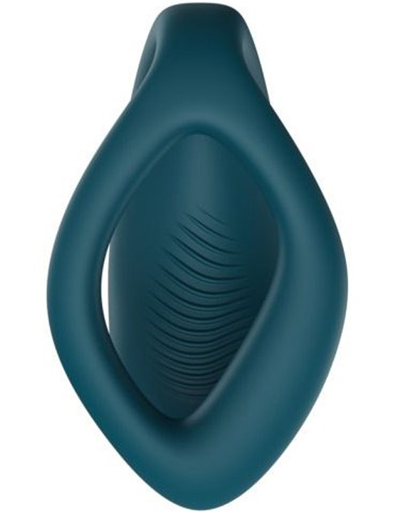 картинка Вибромассажёр для пар We-Vibe Sync O, бархатно-зелёный от магазина ErosMania