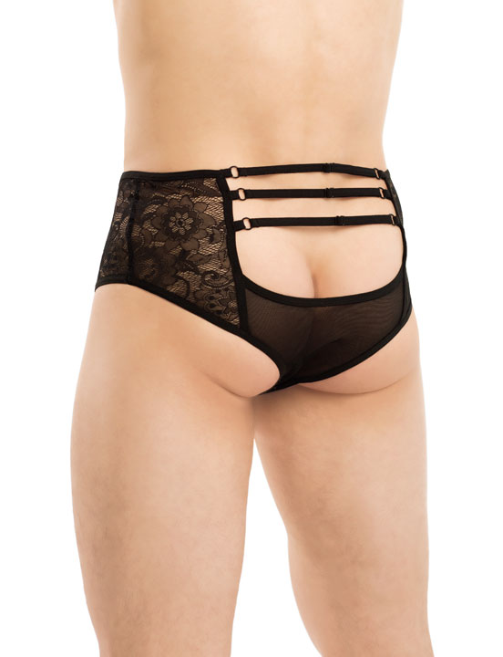 картинка Трусы мужские, чёрные, 50-52 от магазина ErosMania