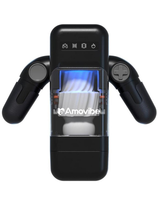 картинка Инновационный робот-мастурбатор Game Cup, чёрный от магазина ErosMania