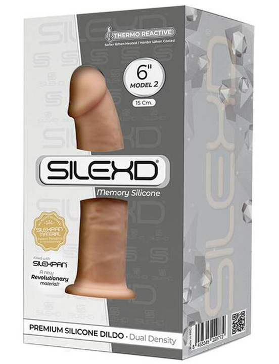 картинка Фаллоимитатор SILEXD Model 2, телесный, 6 от магазина ErosMania