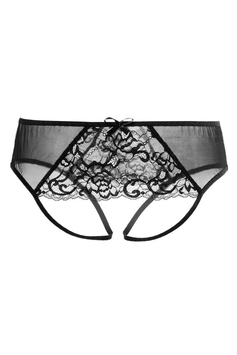картинка Эротические трусики Erolanta Katrine, черный (50-52) от магазина ErosMania