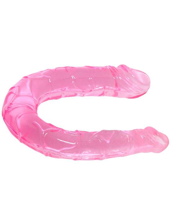 картинка Фаллоимитатор двойной, розовый, диаметр 32 и 22 мм от магазина ErosMania