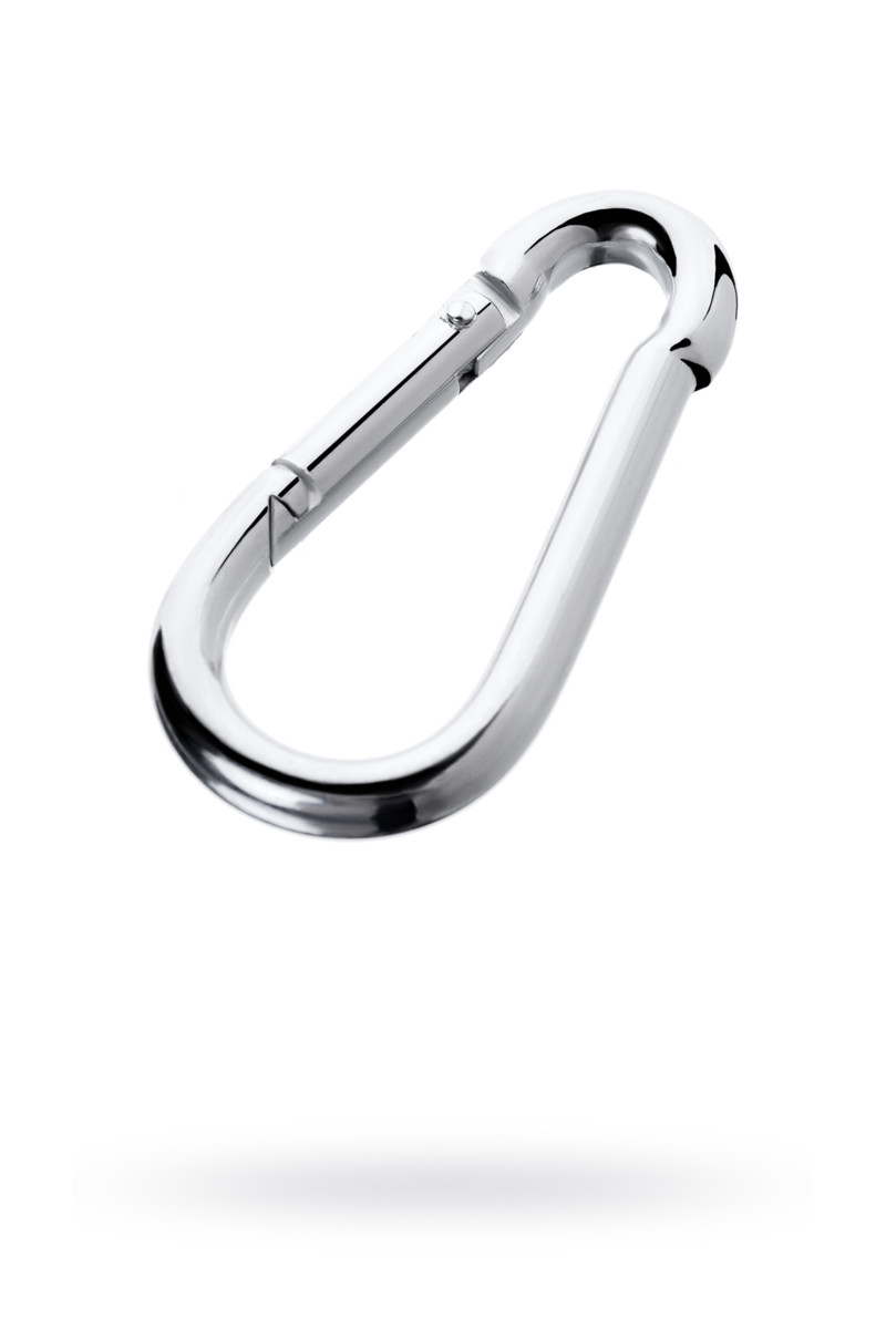 картинка Карабин TOYFA Metal, металл, серебряный, 8 см от магазина ErosMania