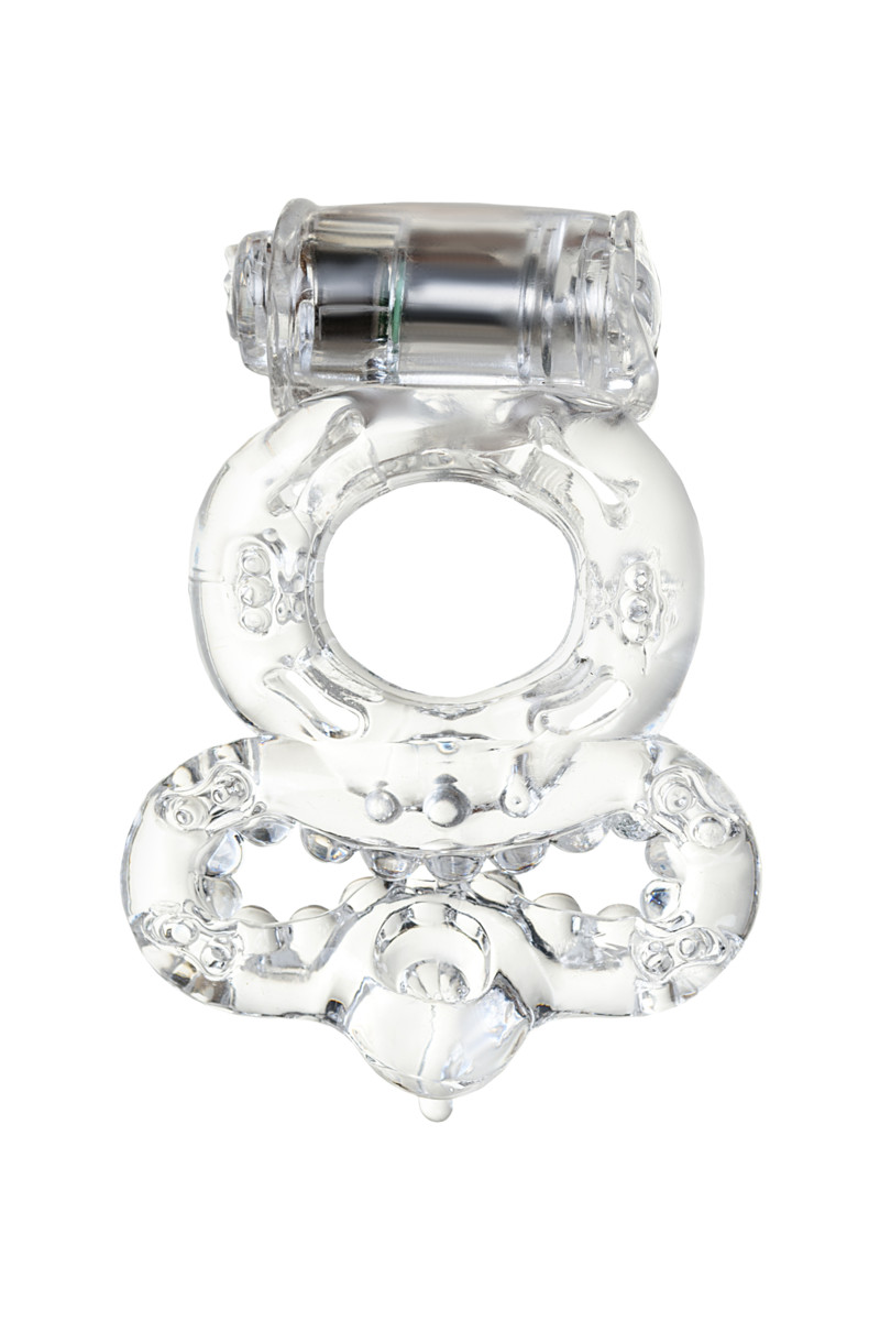 картинка Виброкольцо TOYFA, TPE, прозрачный от магазина ErosMania