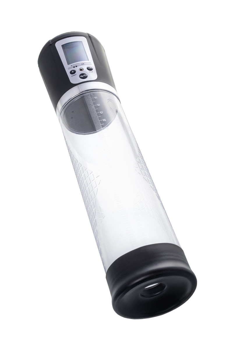 картинка Автоматическая помпа для пениса Sexus Men Expert Alrik, ABS-пластик, черная, 29 см от магазина ErosMania