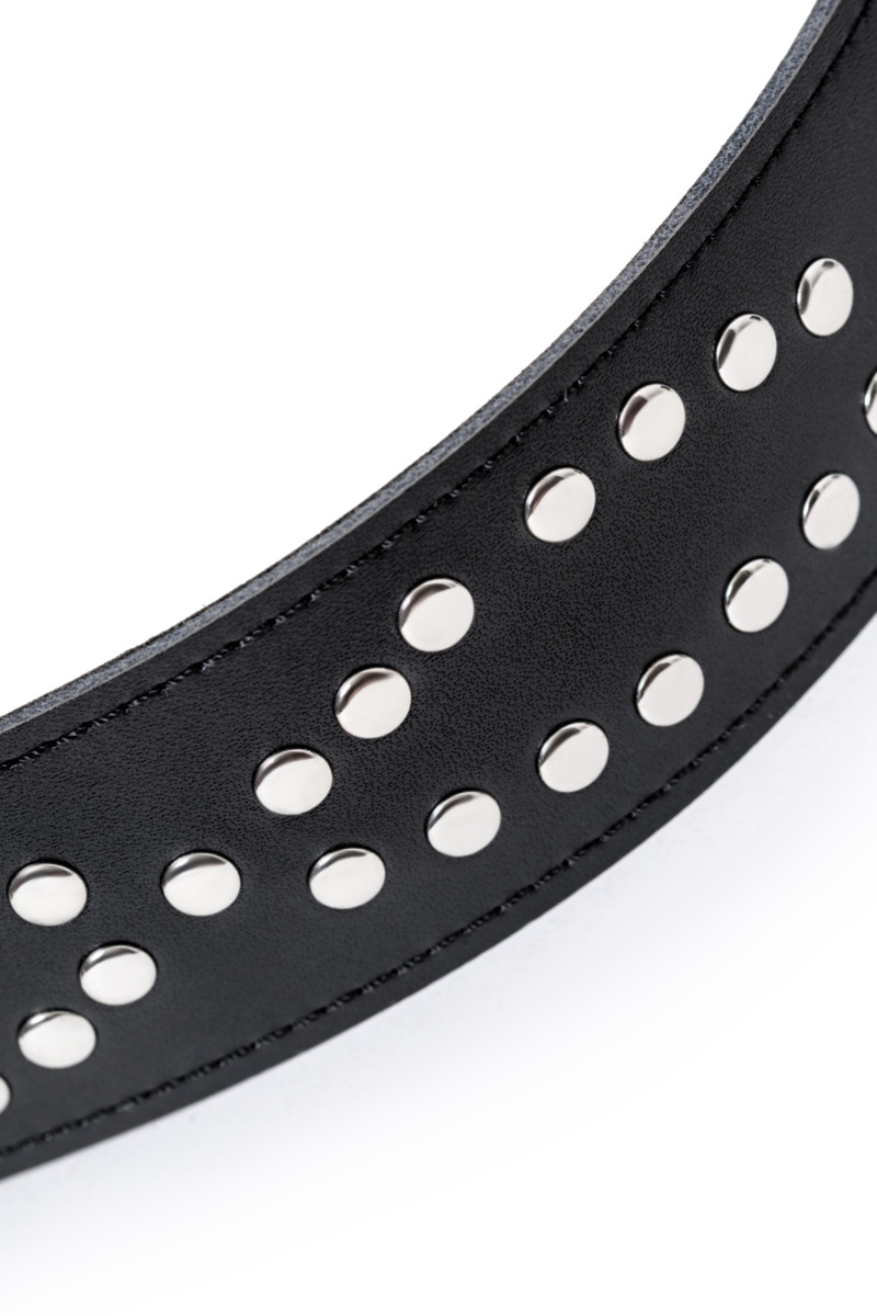 картинка Комплект бондажный TOYFA Theatre, кожа, черный от магазина ErosMania