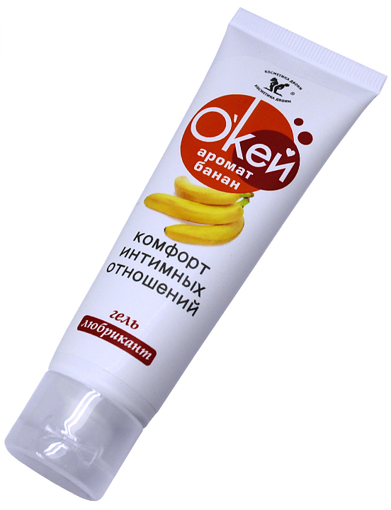 картинка Гель-смазка «О'кей аромат банан», 50 г от магазина ErosMania