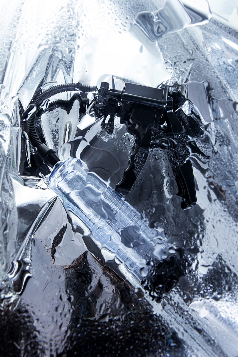 картинка Механическая помпа для пениса Sexus Men Erection Mads, ABS-пластик, черная, 62 см от магазина ErosMania