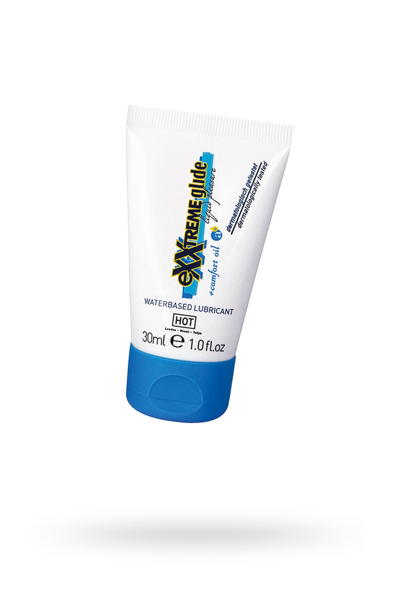 картинка Лубрикант на водной основе HOT Exxtreme Glide, 30 мл от магазина ErosMania