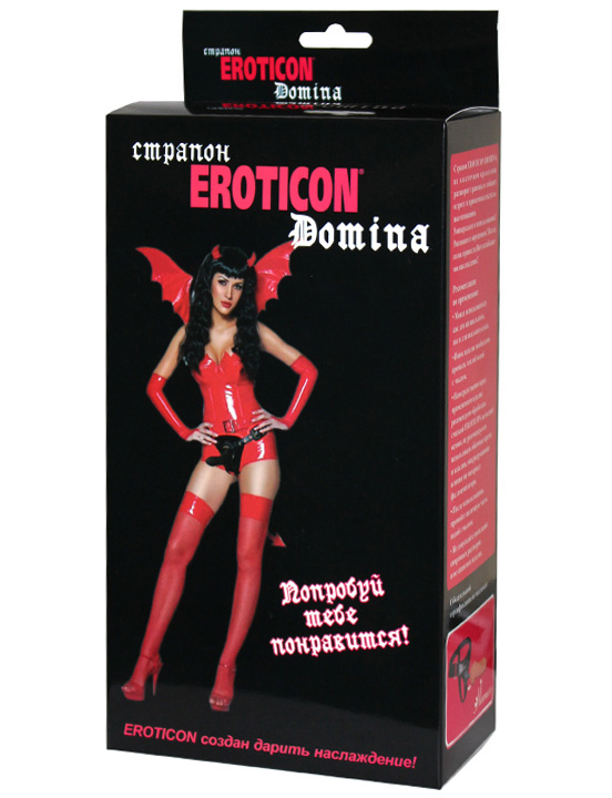 картинка Страпон Domina, ультраскин, 40x140 мм от магазина ErosMania