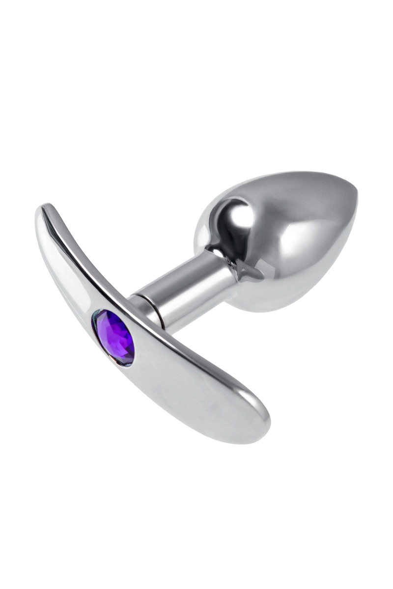 картинка Втулка со светящимся хвостом Metal by Toyfa, металл, серебристая, 25,5 см от магазина ErosMania