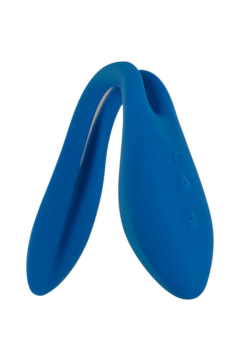 картинка Многофункциональный вибратор для пар Satisfyer Elastic Game, синий от магазина ErosMania