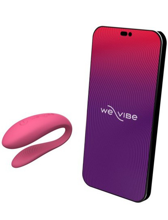 картинка Вибратор для пар We-Vibe Sync Lite, розовый от магазина ErosMania