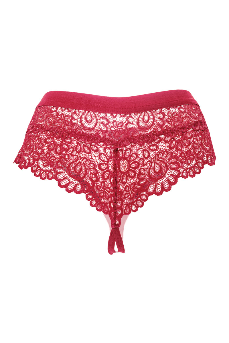 картинка Трусы Eromantica, Diana, красные, 44-46 от магазина ErosMania