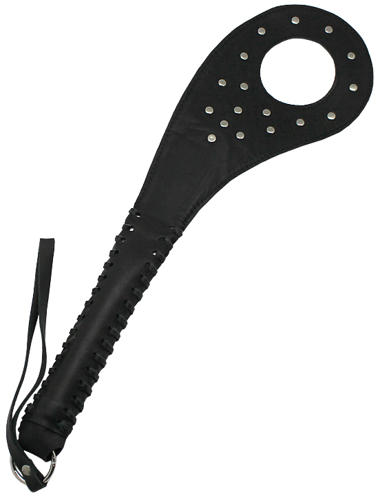 картинка Хлопушка с металлической фурниторой, чёрная от магазина ErosMania