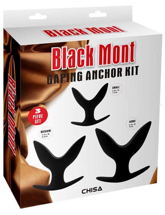 картинка Набор анальных пробок с лепестками от магазина ErosMania