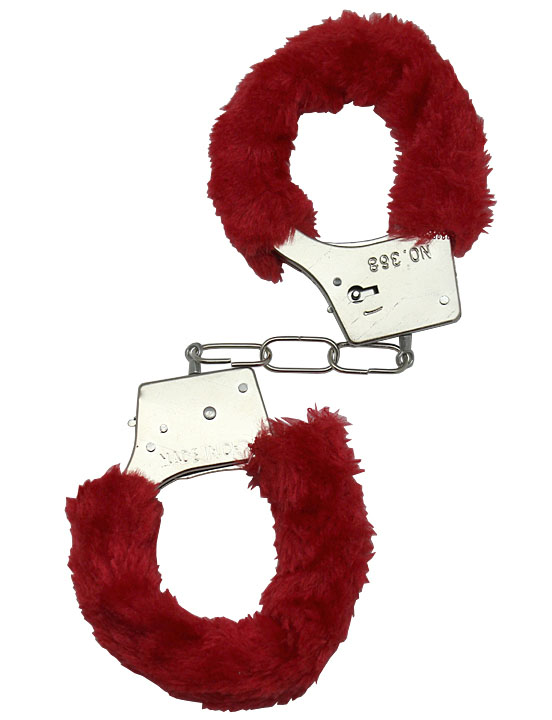 картинка Наручники с мехом, красные от магазина ErosMania