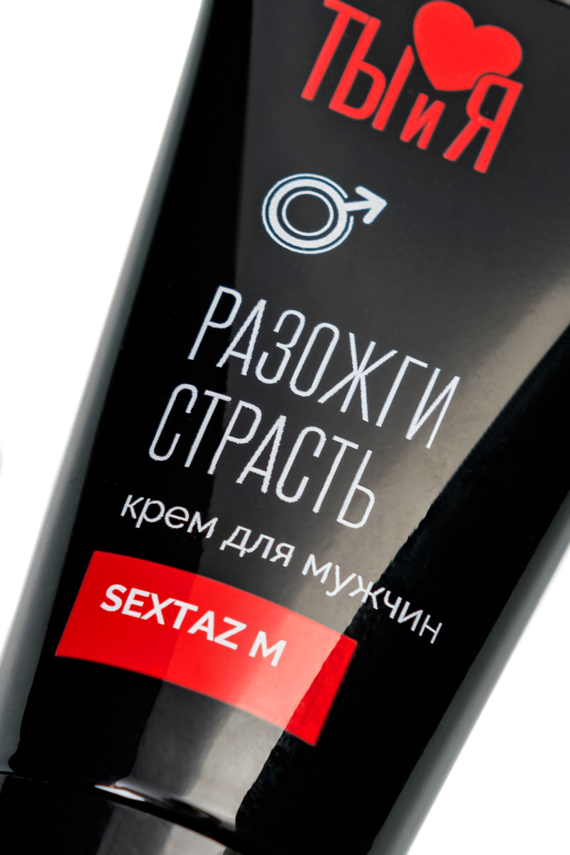 картинка Крем возбуждающий Ты и Я "Sextaz-M" для мужчин, 20 г от магазина ErosMania