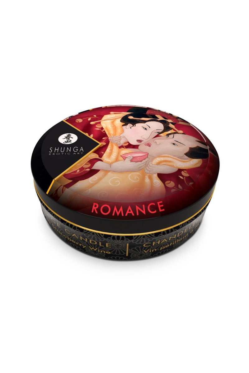 картинка Массажное аромамасло Shunga Romance, клубника и шампанское, 30 мл от магазина ErosMania