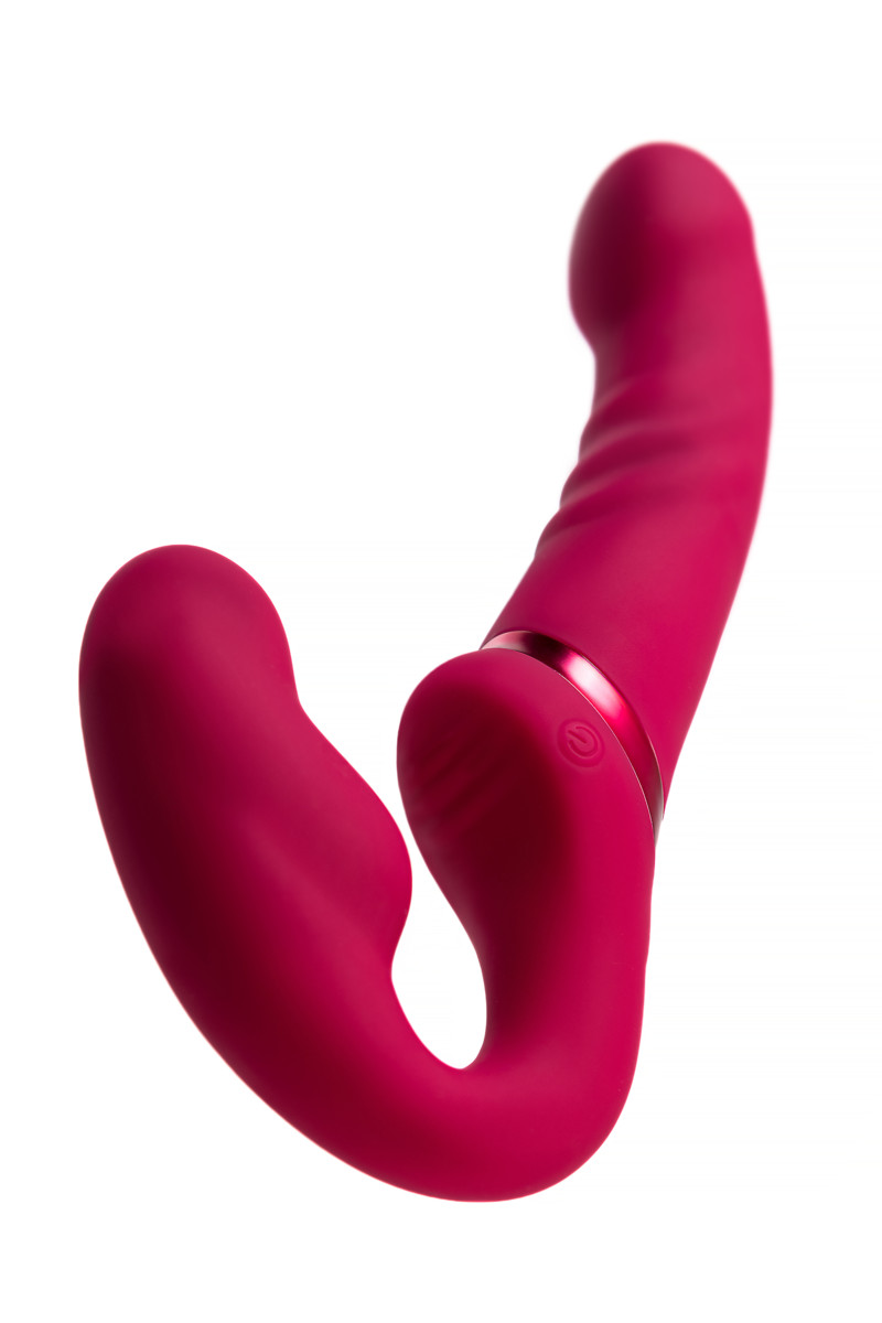 картинка Страпон LOVENSE Lapis, силикон, красный, 23 см от магазина ErosMania