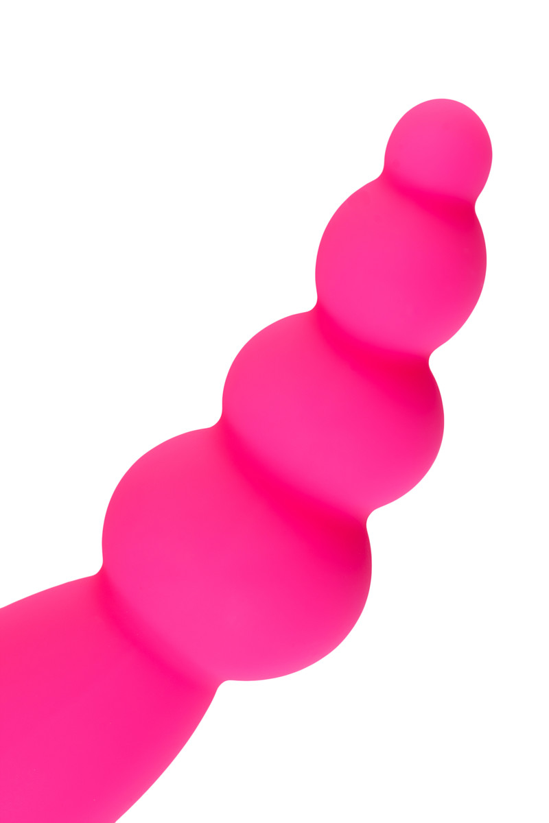 картинка Анальная втулка A-Toys by TOYFA Hild, силикон, розовый, 11 см от магазина ErosMania