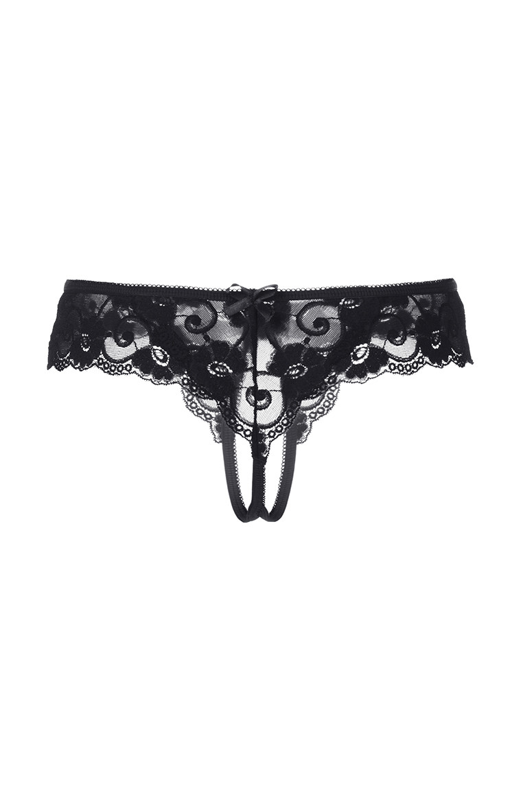 картинка Эротические трусики Erolanta Madison, черный (46-48) от магазина ErosMania