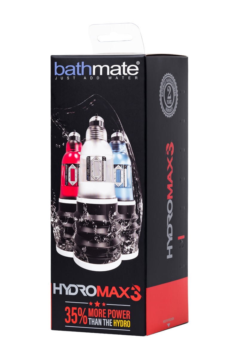 картинка Гидропомпа Bathmate HYDROMAX3, ABS пластик, голубая, 22 см от магазина ErosMania