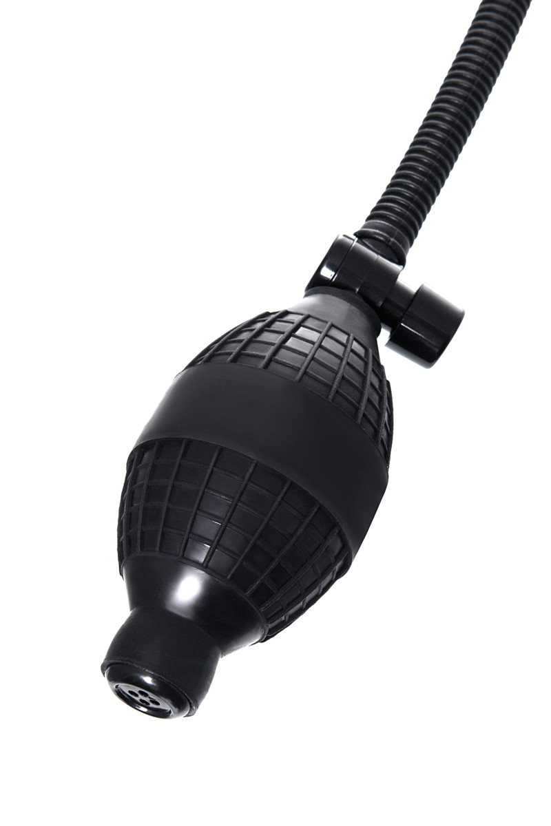 картинка Механическая помпа Sexus Men Training Roald, ABS-пластик, черная, 61 см от магазина ErosMania