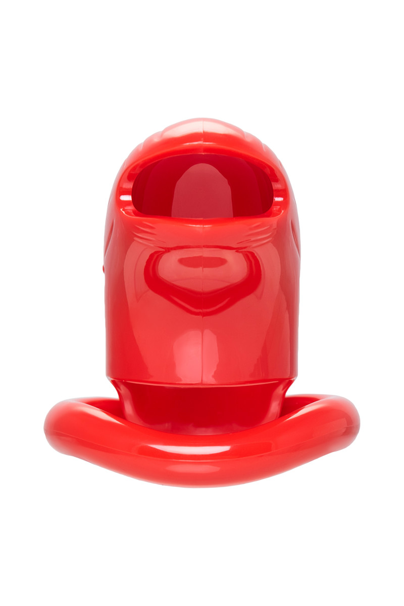 картинка Пояс верности мужской Black&Red by TOYFA, ABS пластик, красный, 10 см от магазина ErosMania