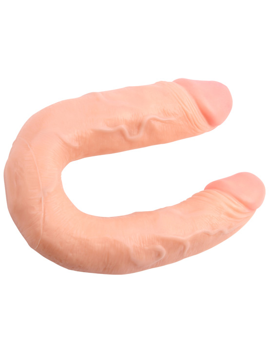 картинка Фаллоимитатор сдвоенный, телесный от магазина ErosMania