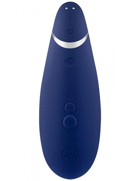 картинка Стимулятор клитора Womanizer Premium 2, синий от магазина ErosMania