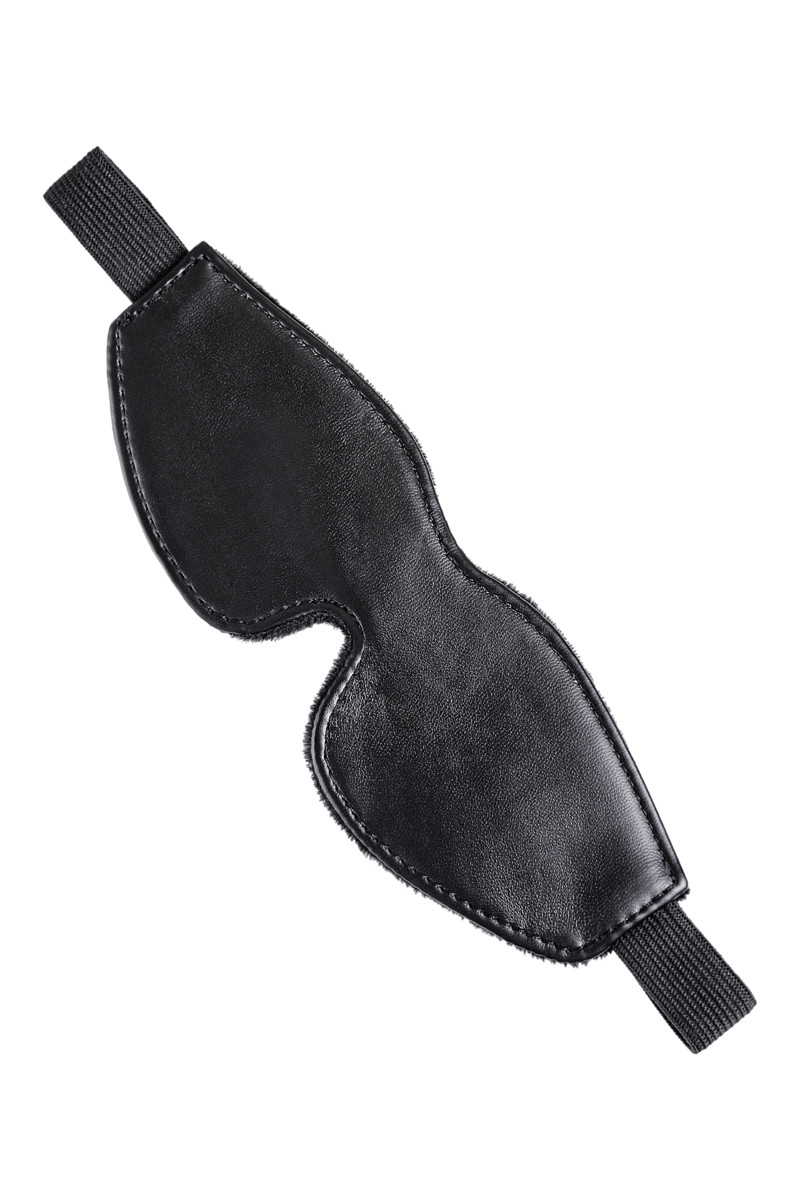 картинка Маска Anonymo, PU кожа, черная, 26,5 см от магазина ErosMania