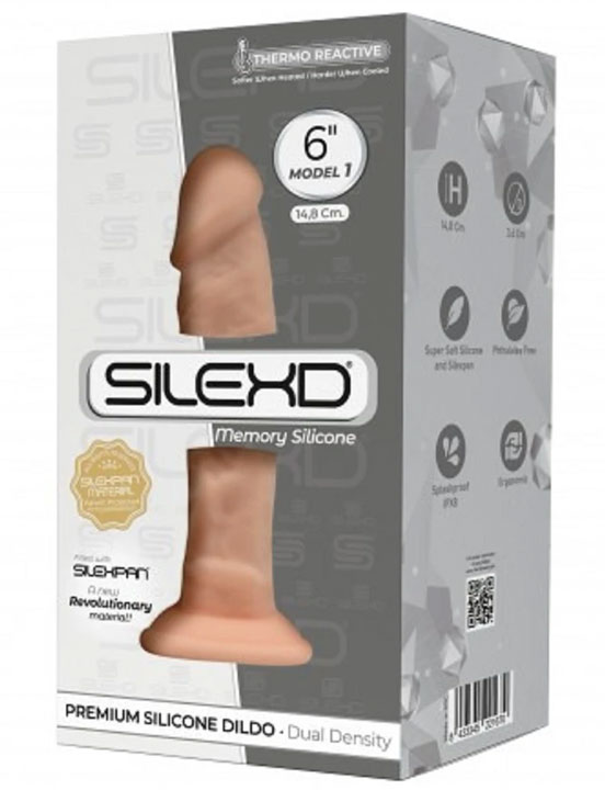 картинка Фаллоимитатор SILEXD Model 1, телесный, 6 от магазина ErosMania
