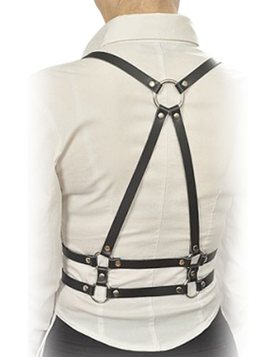 картинка Портупея, чёрная, размер XS-M от магазина ErosMania