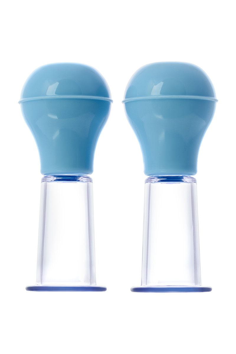 картинка Набор для стимуляции сосков TOYFA, ABS пластик, голубой, 8,8 см от магазина ErosMania