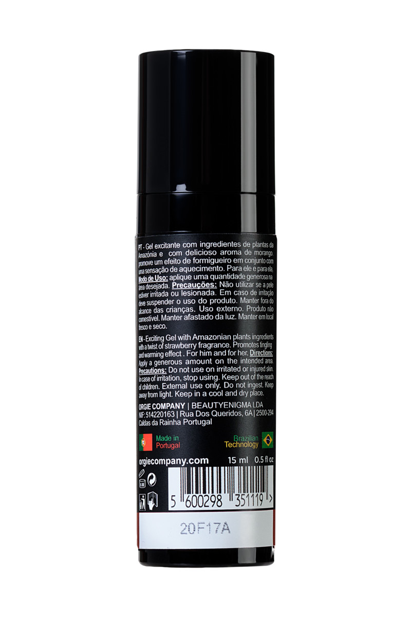 картинка Гель для массажа ORGIE Sexy Vibe Hot с разогревающим и вибрирующим эффектом, 15 мл от магазина ErosMania