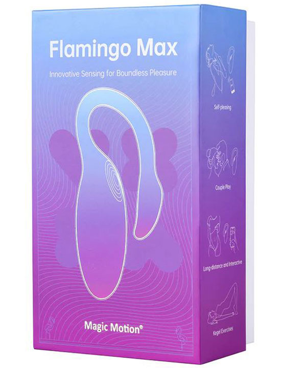 картинка Вибратор Magic Motion Flamingo Max, синий от магазина ErosMania